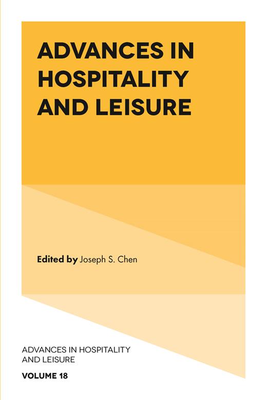 Book cover for Advances in Hospitality and Leisure