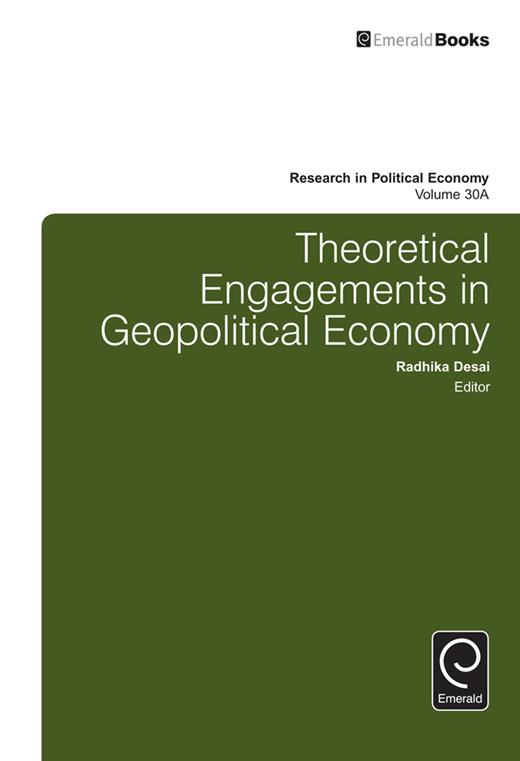 Book cover for Theoretical Engagements in Geopolitical Economy