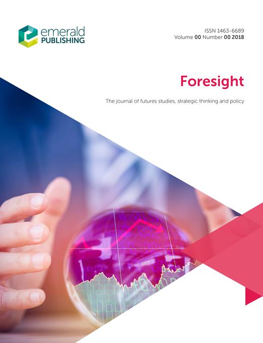 Foresight Cover Image for Volume 16, Issue 3