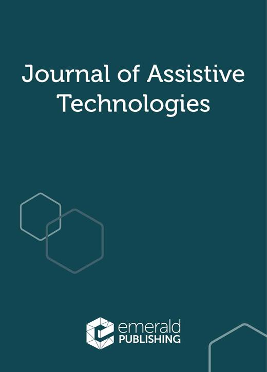 Journal of Assistive Technologies Cover Image for Volume 9, Issue 4