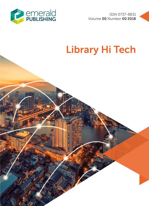 Library Hi Tech Cover Image for Volume 31, Issue 1