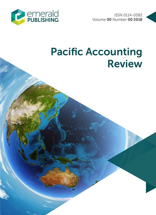 Pacific Accounting Review Cover Image for Volume 19, Issue 2
